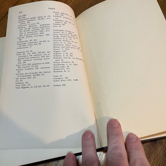 Vintage  1955 Introduction to Logic Hardcover Book by Copi, Irving M. - Picture 11 of 12